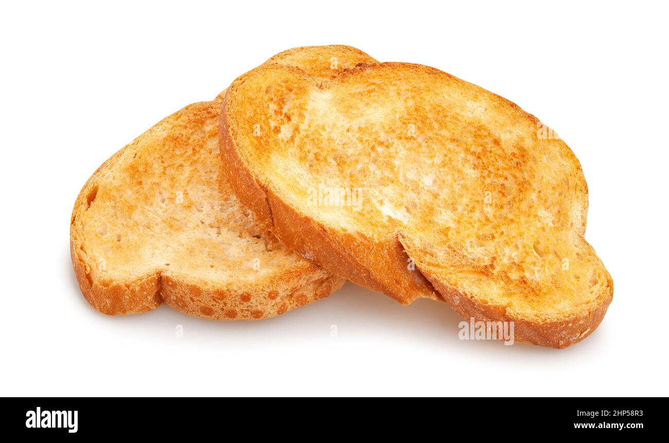toast path isolated on white Stock Photo