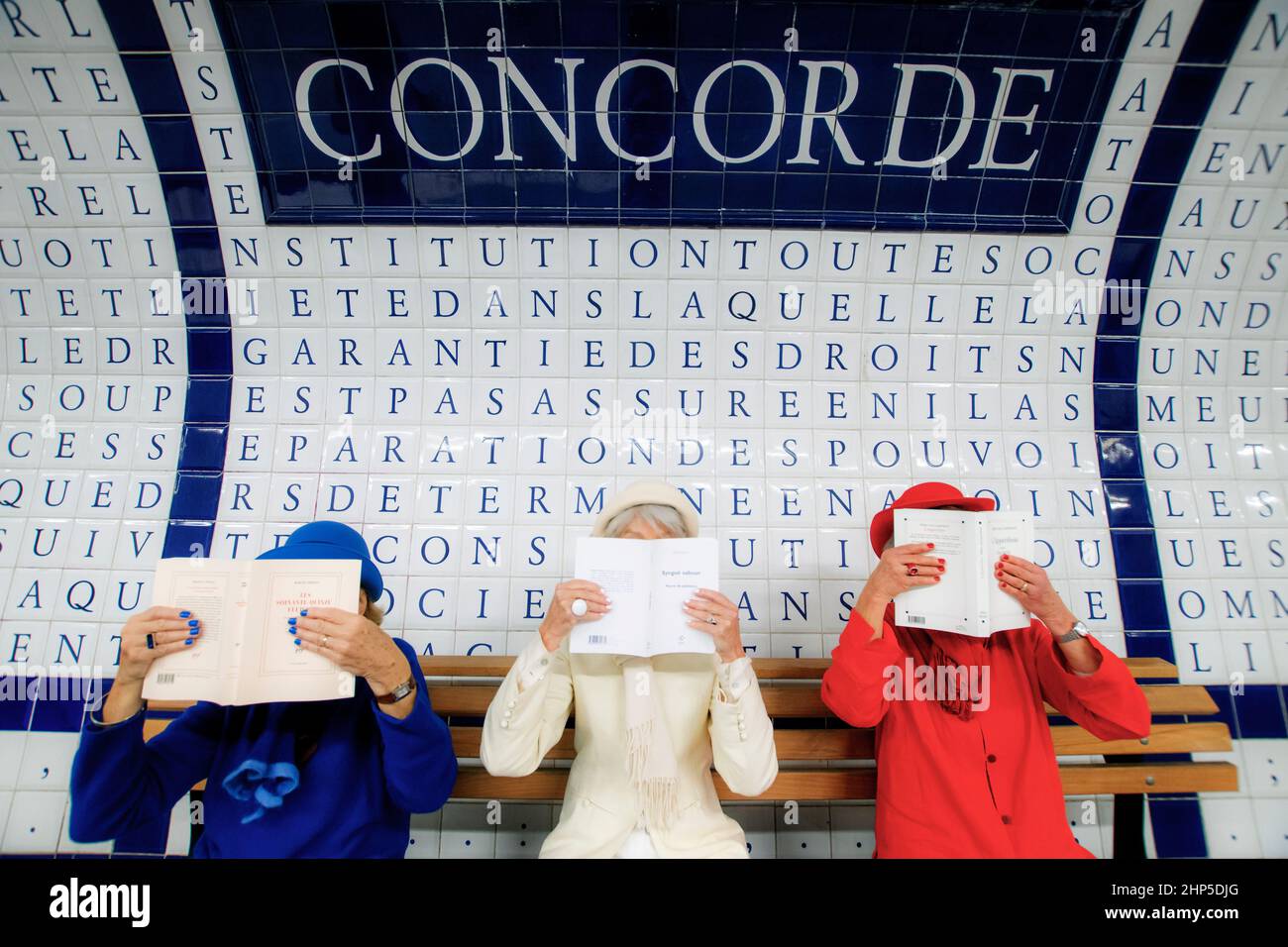 Concorde station Stock Photo