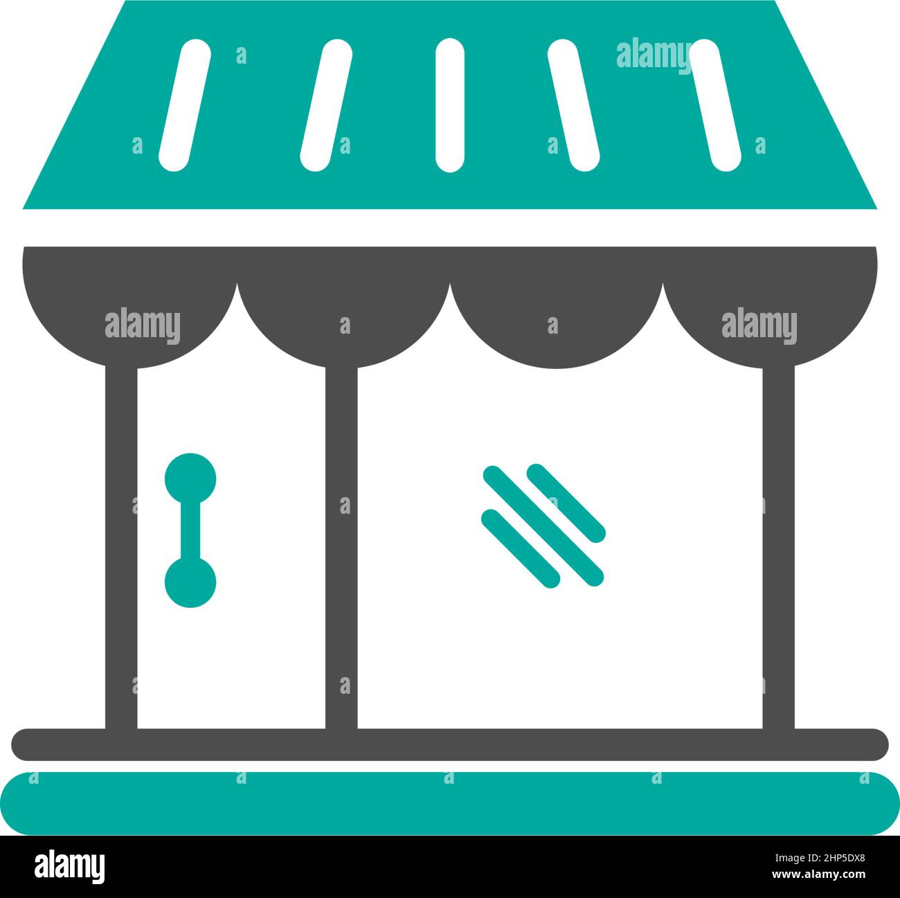 Store icon logo design template Stock Vector