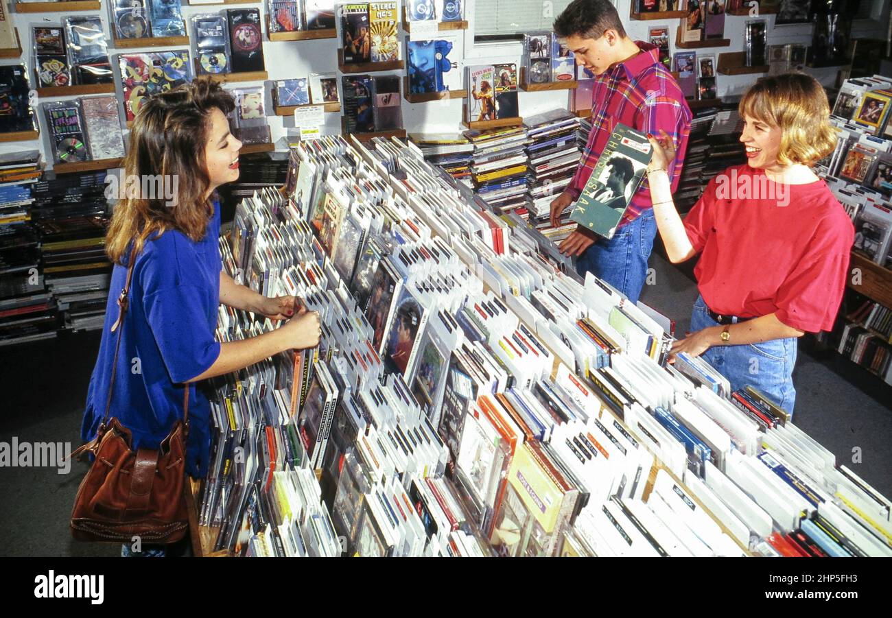 Locally owned record shop hires stock photography and images Alamy