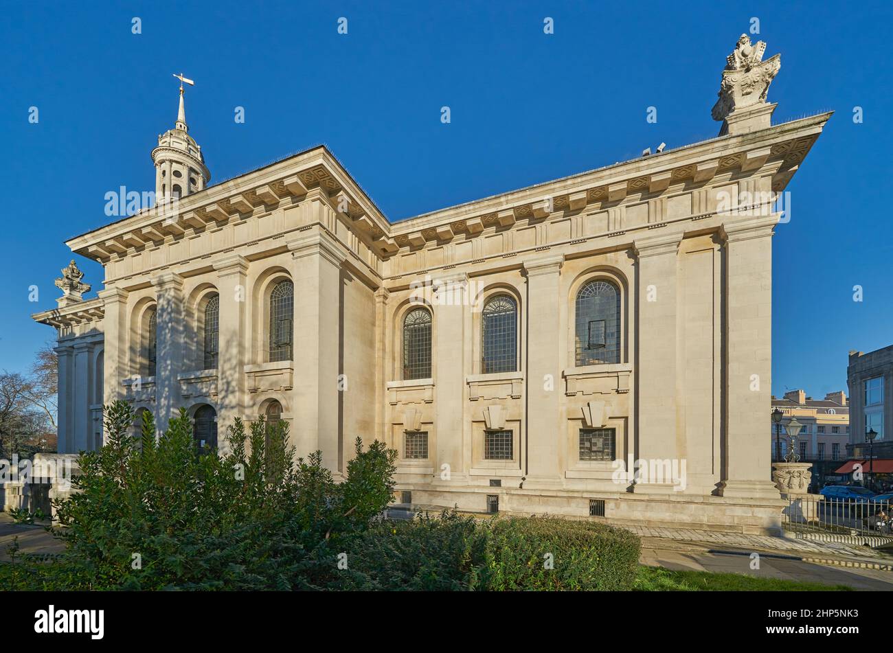 St Alphage church in Greenwich Stock Photo