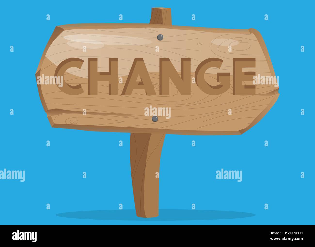 Change text on Wooden sign Stock Vector Image & Art Alamy