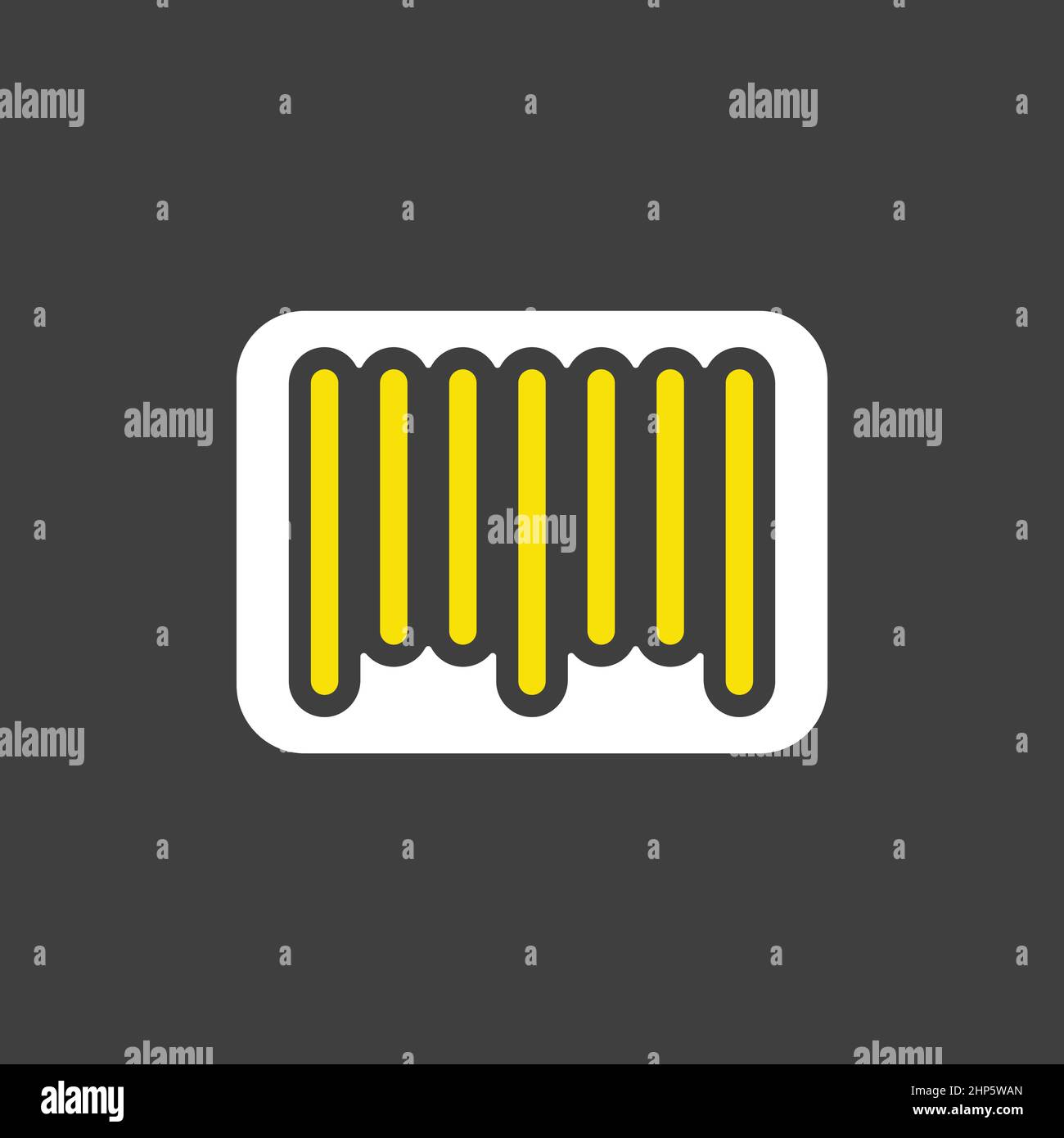 Barcode vector icon. E-commerce sign Stock Vector