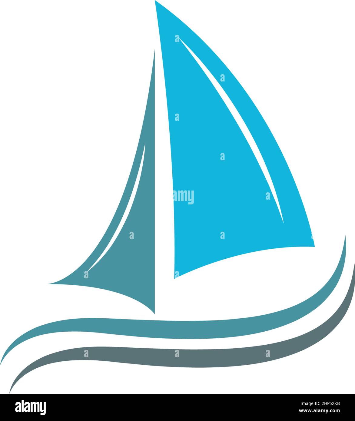 Cruise ship logo icon design template vector Stock Vector