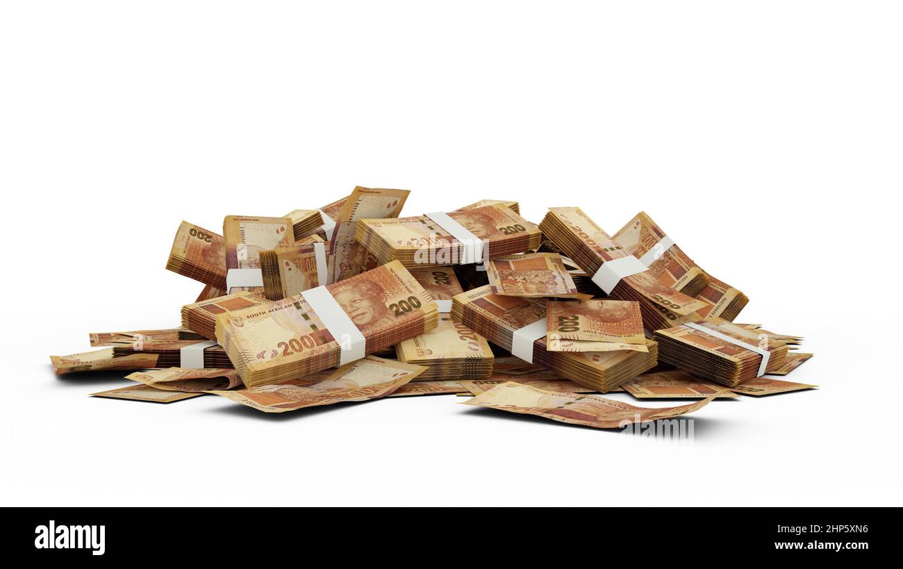 3D Stack Of 200 South African Rand Notes Stock Photo Alamy 6-essential-facts-about-south-african-money-beyond-borders