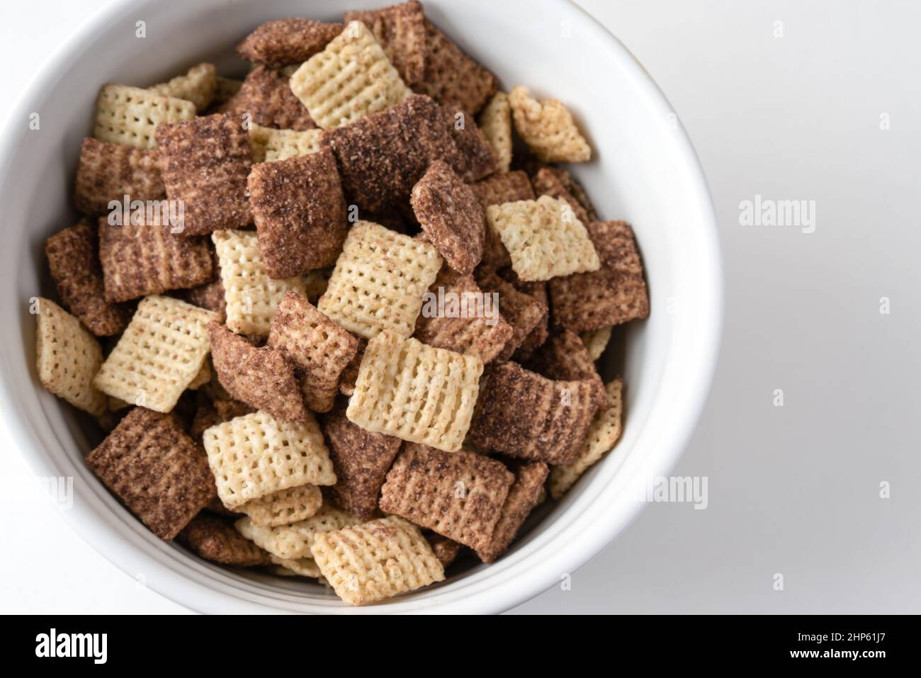 Chocolate Rice Breakfast Cereal Stock Photo