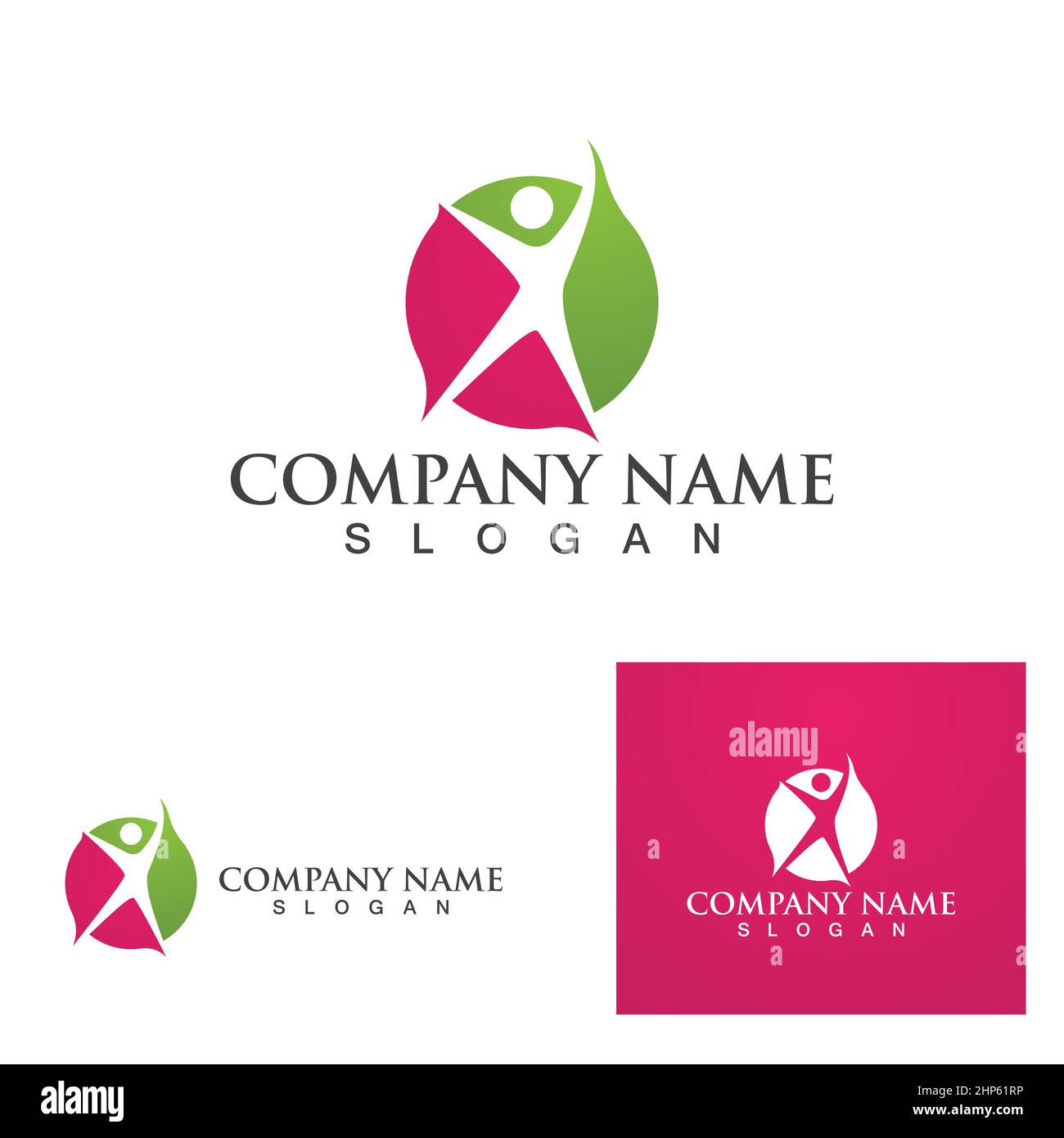 Healthy Life Logo template vector Stock Vector Image & Art - Alamy