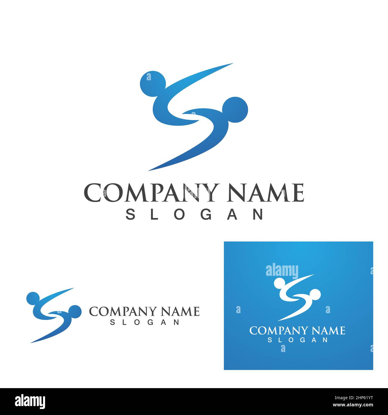 S letter logo Business corporate Stock Vector