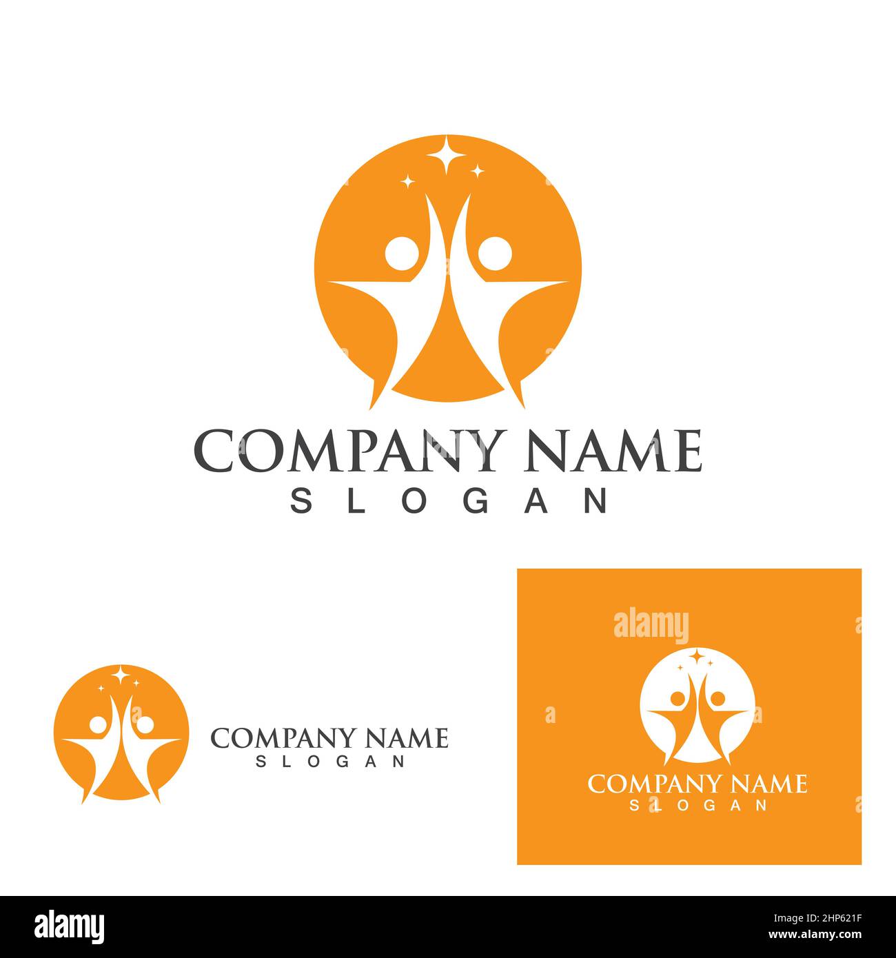 Star people logo Stock Vector Images - Alamy