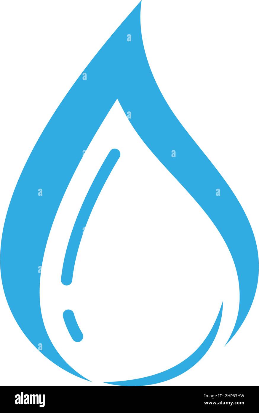 water drop  icon vector illustration Stock Vector