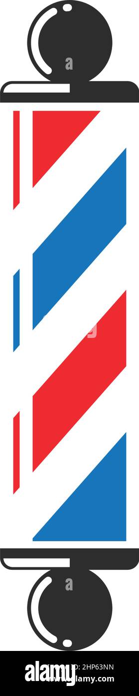 barber pole  icon  vector design Stock Vector