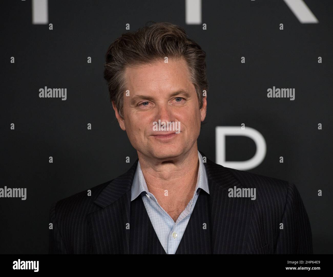 American actor Shea Whigham arrives on the red carpet for the premiere