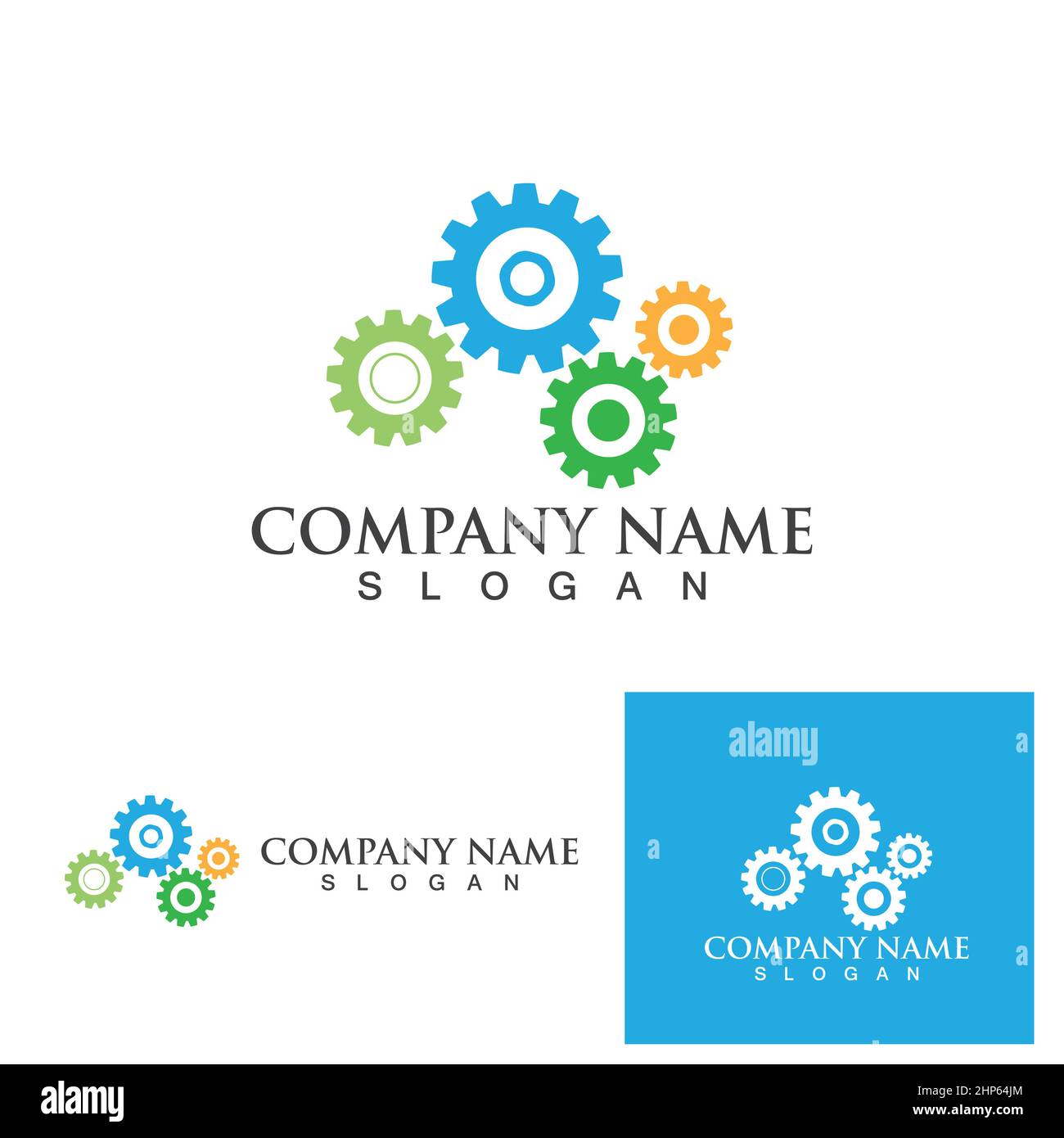 Gear logo Stock Vector Images Alamy