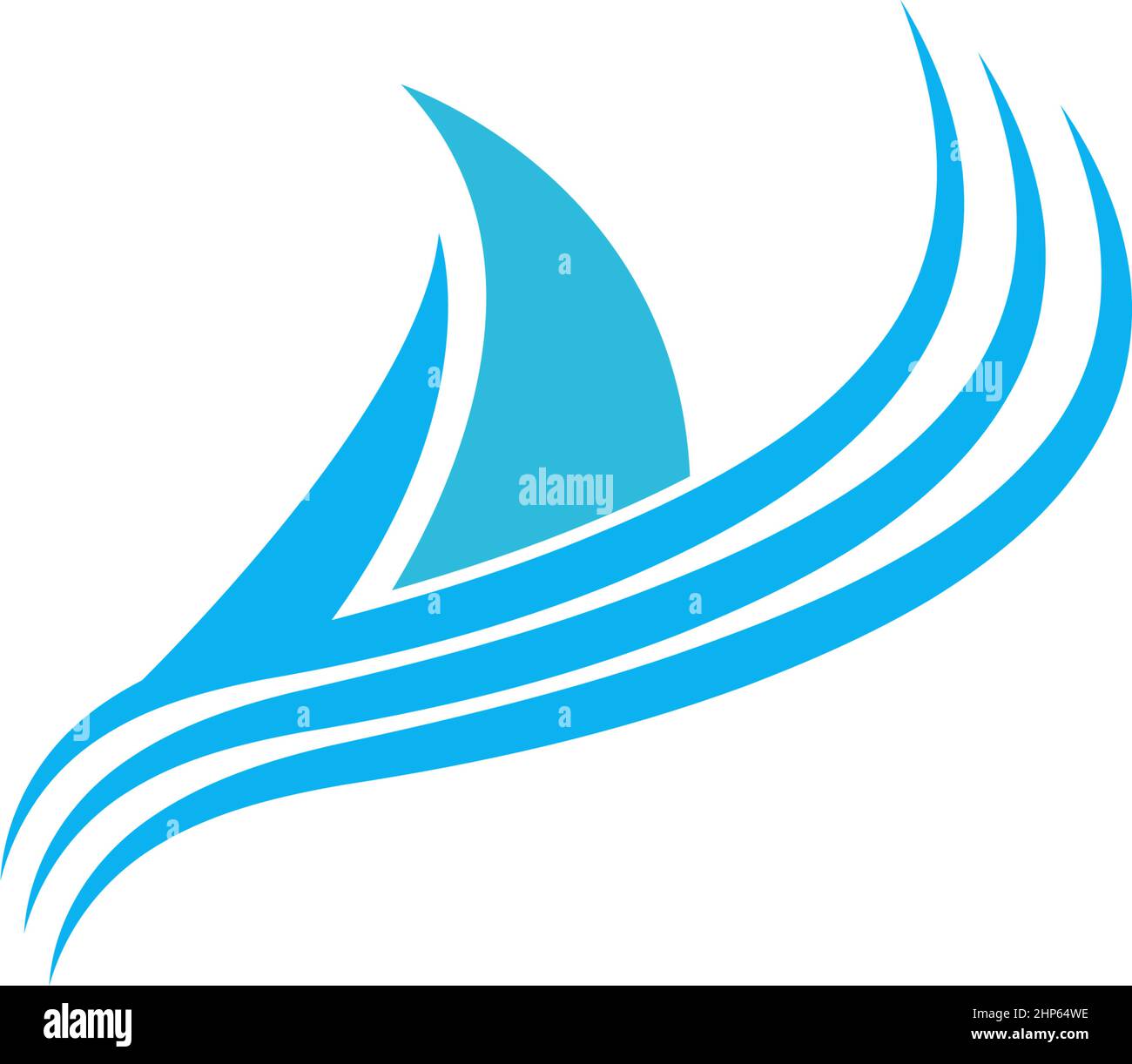 Cruise ship logo icon design template vector Stock Vector