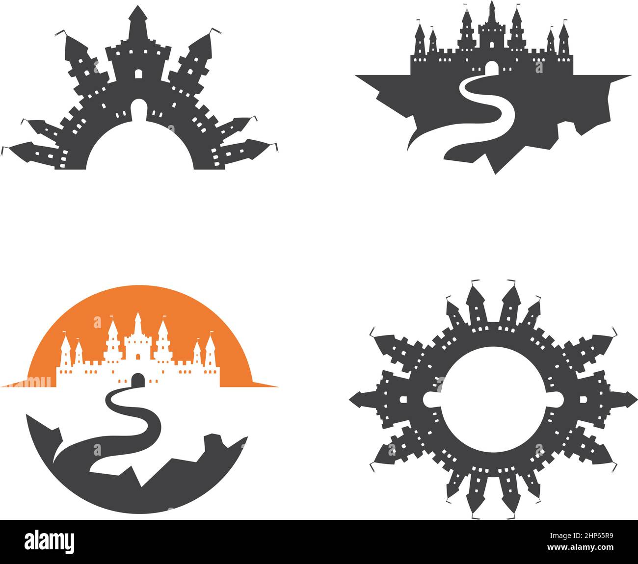 Medieval fantasy background Stock Vector Images - Alamy