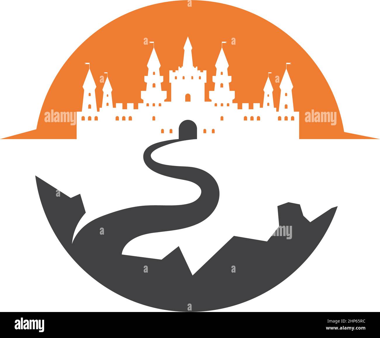 castle icon vector illustration design Stock Vector