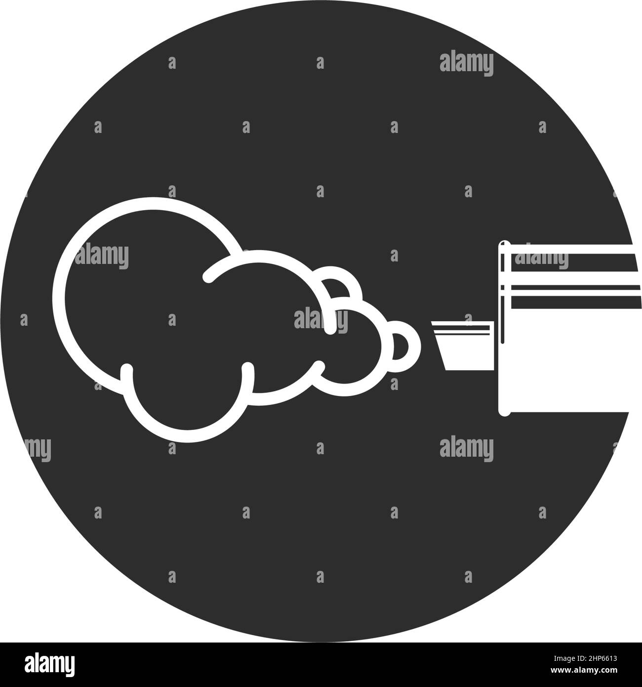 car exhaust icon vector illustration design Stock Vector Image & Art