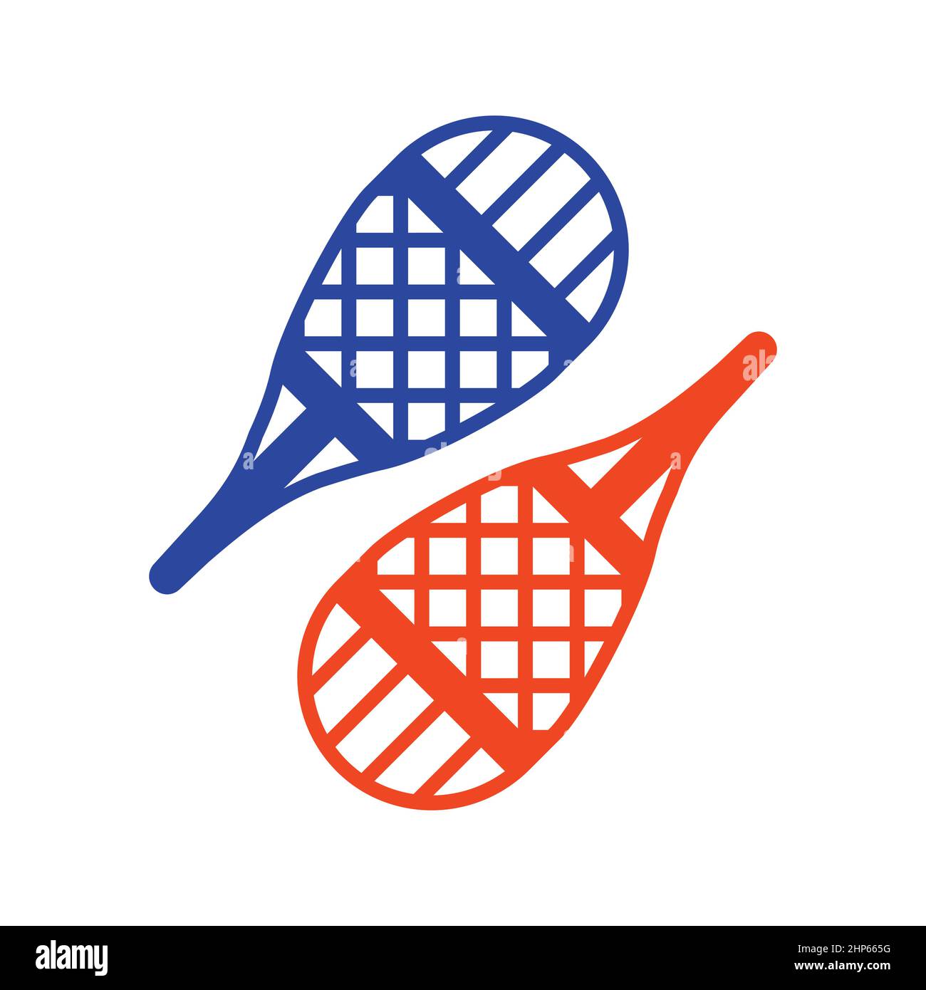 Snowshoes vector icon. Winter sign Stock Vector