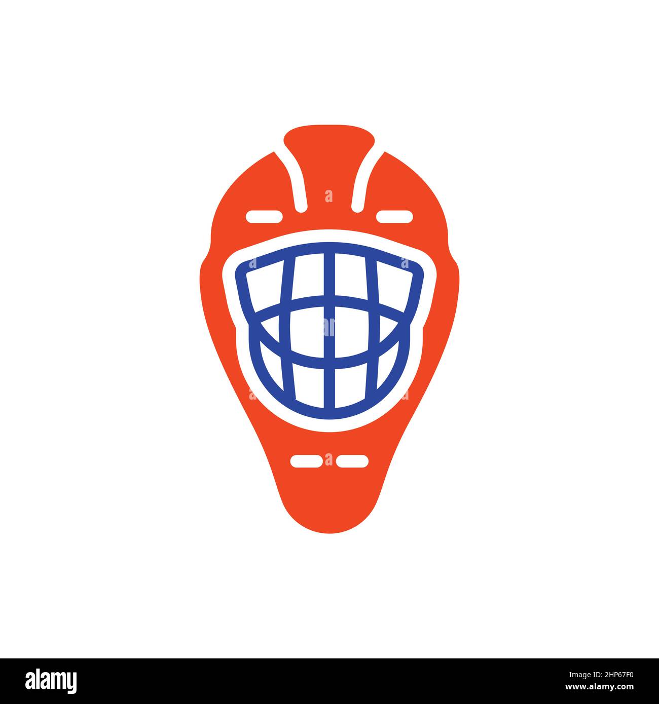 Goalie helmet Stock Vector Images - Alamy