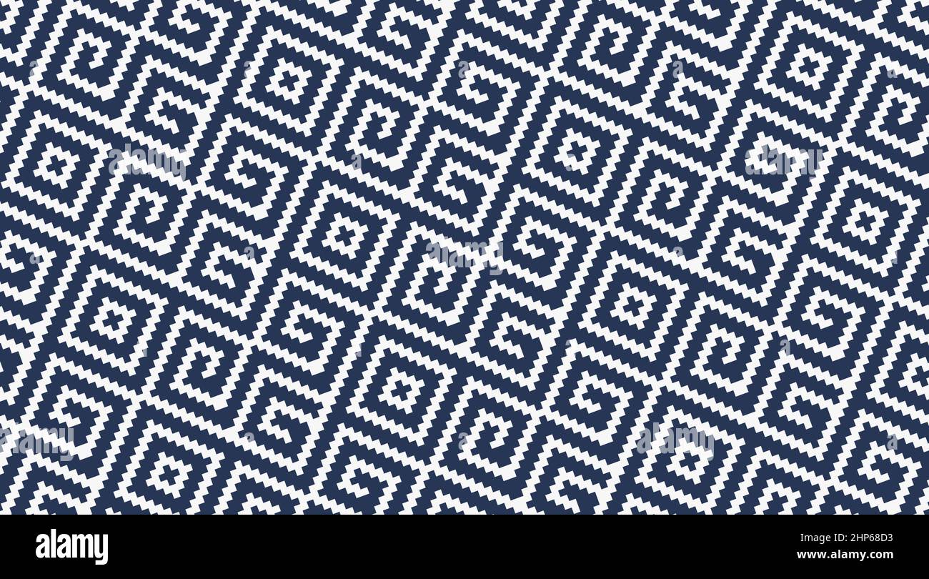 Seamless square vector pattern hi-res stock photography and images - Alamy