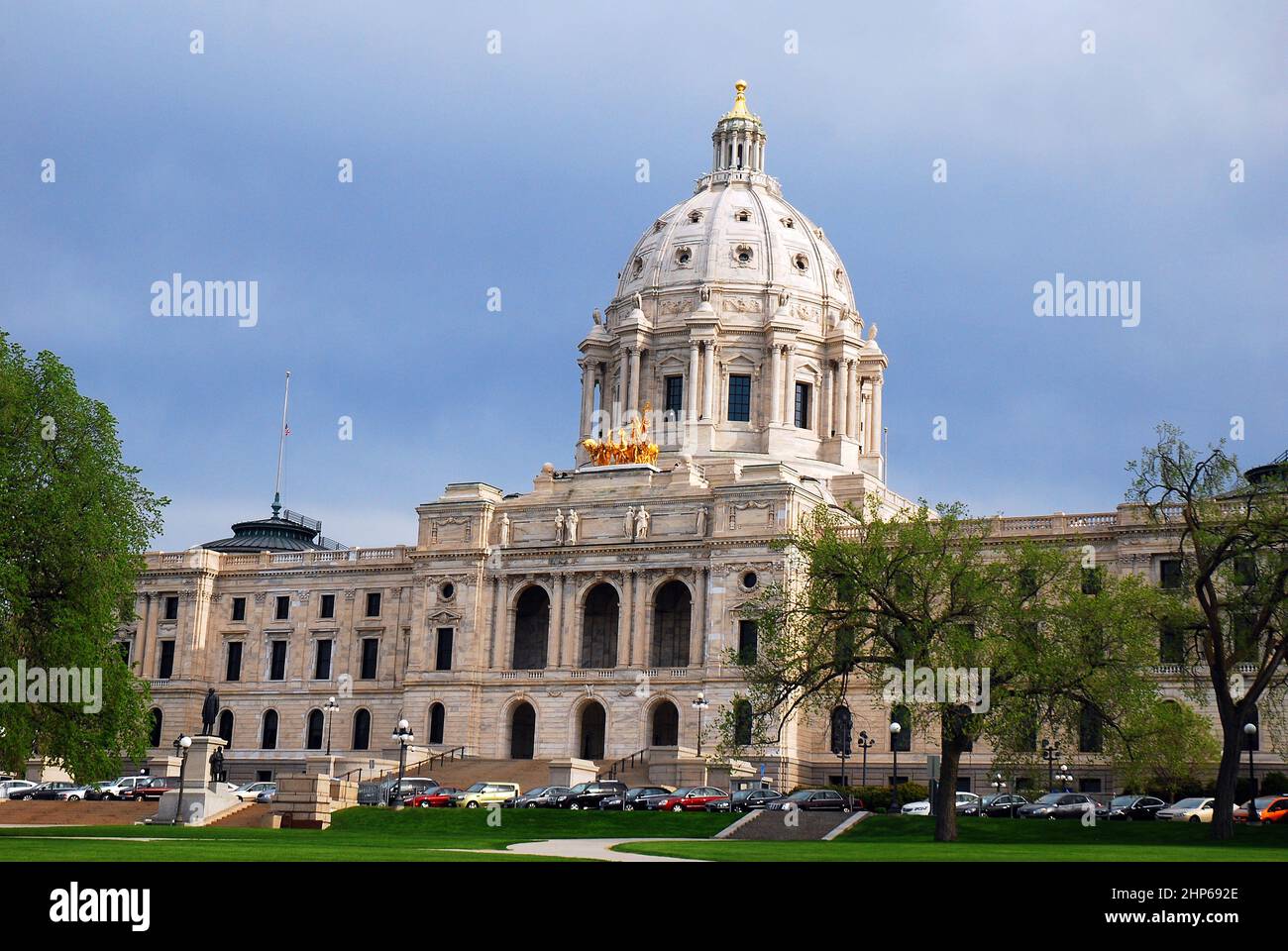 Minnesota State Capitol, St Paul Stock Photo