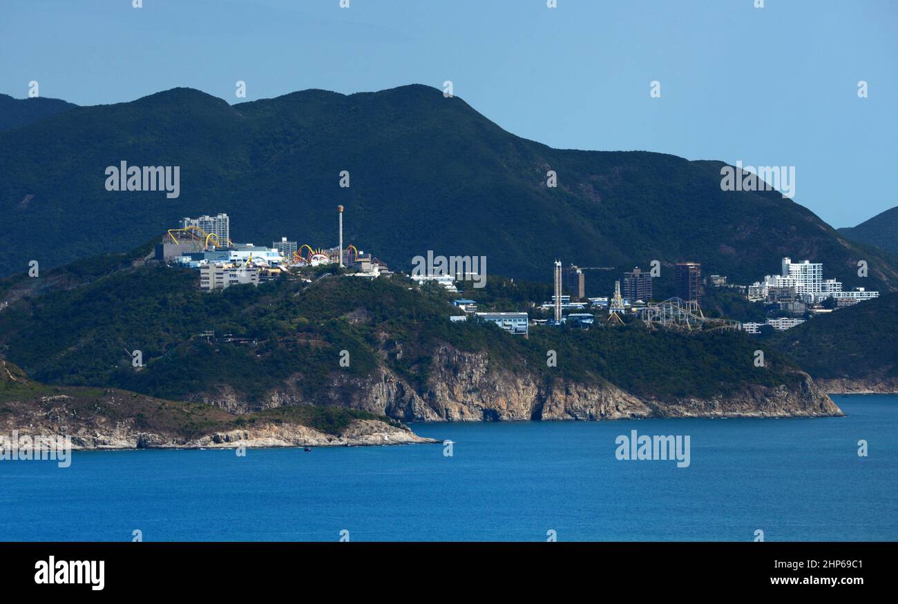 A view of Ocean Park in Hong Kong Stock Photo - Alamy
