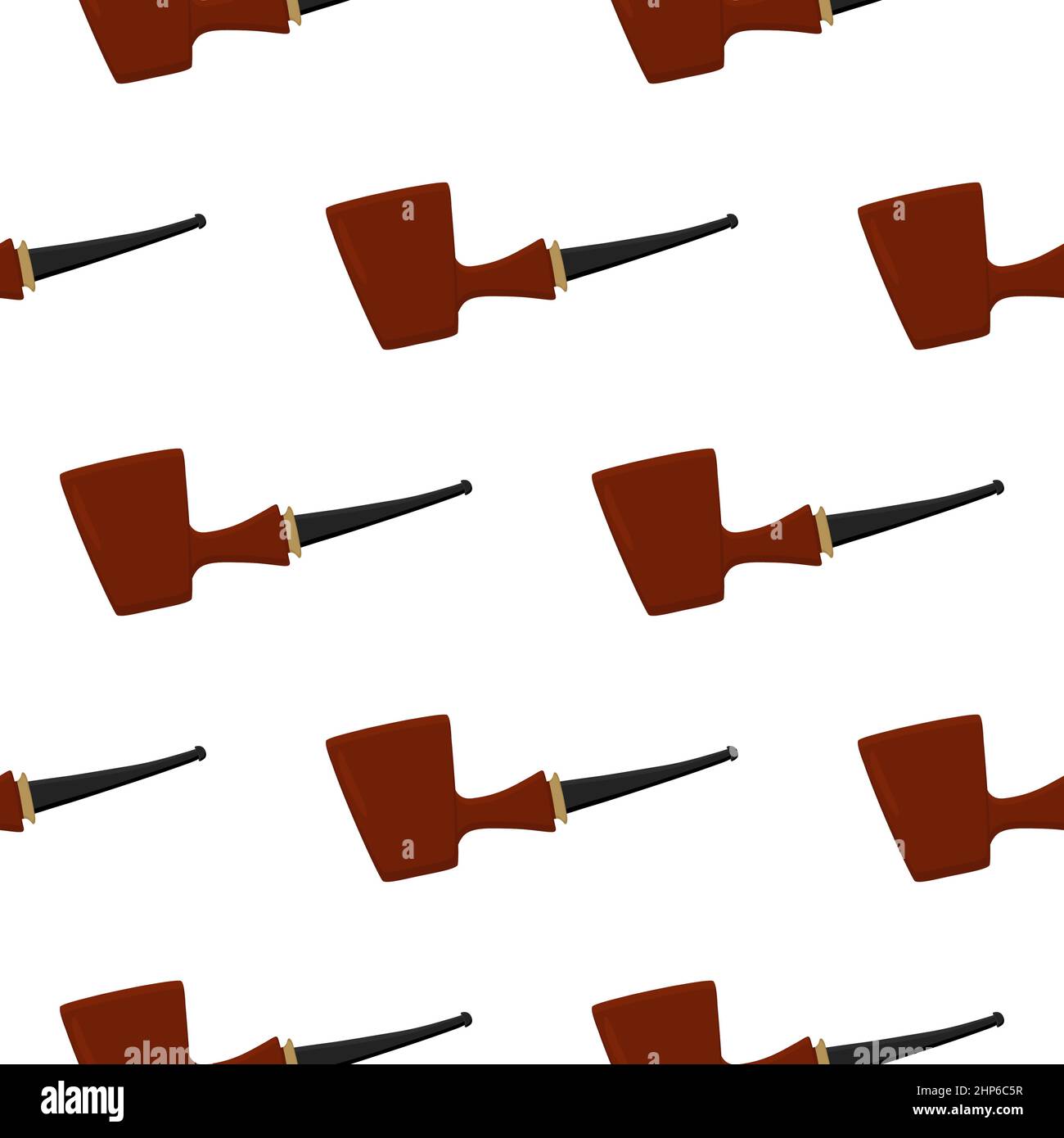 many identical seamless types smoke pipes different size for tobacco