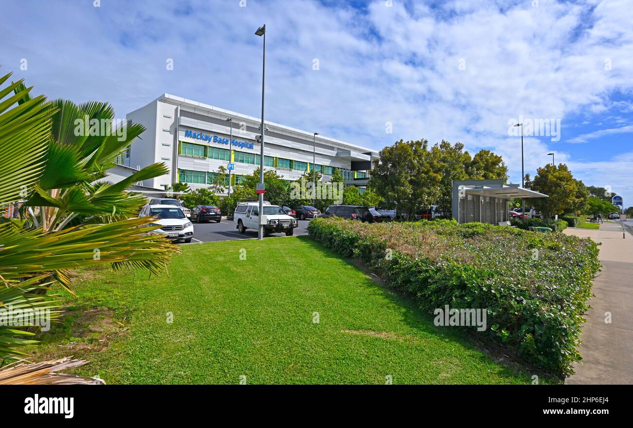 The Mackay Base Hospital is the major hospital for the Central