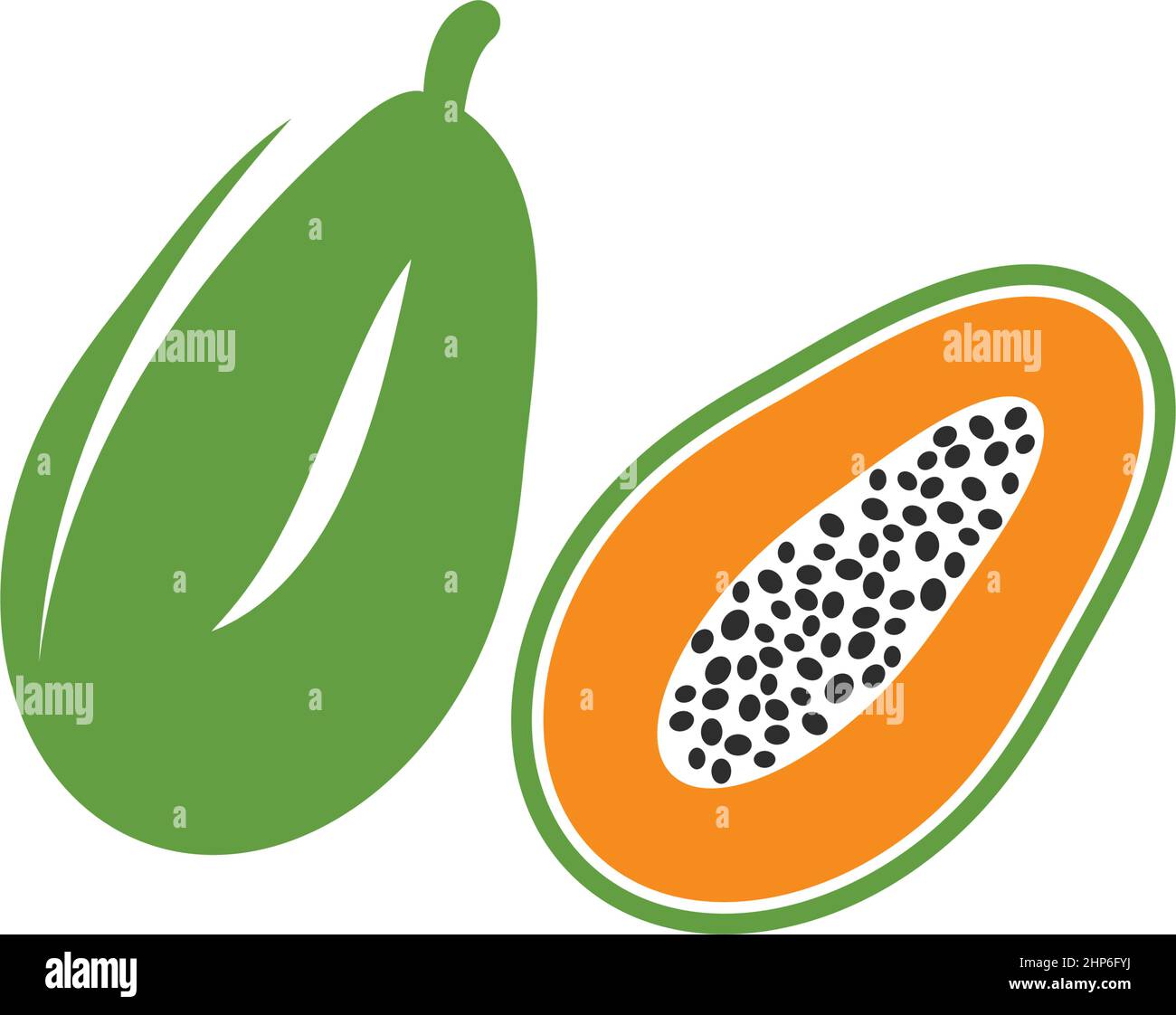 papaya icon vector illustration design Stock Vector