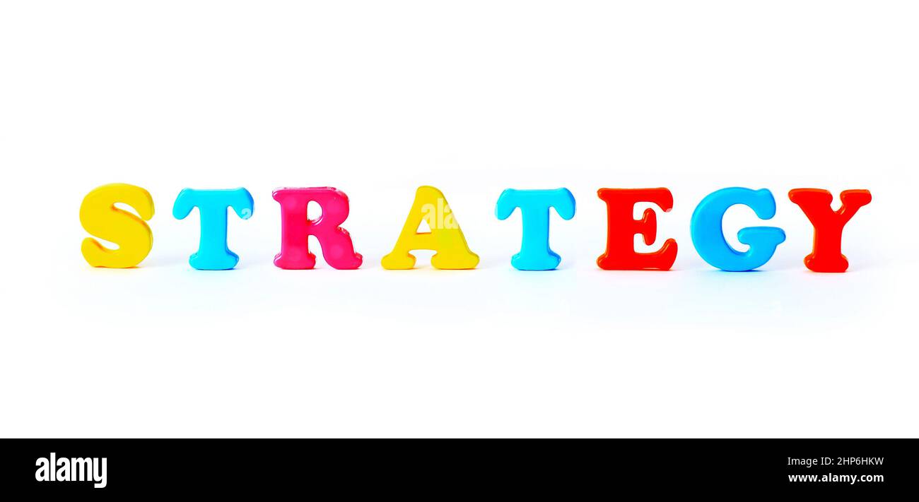 School supplies. The main word Stock Photo - Alamy