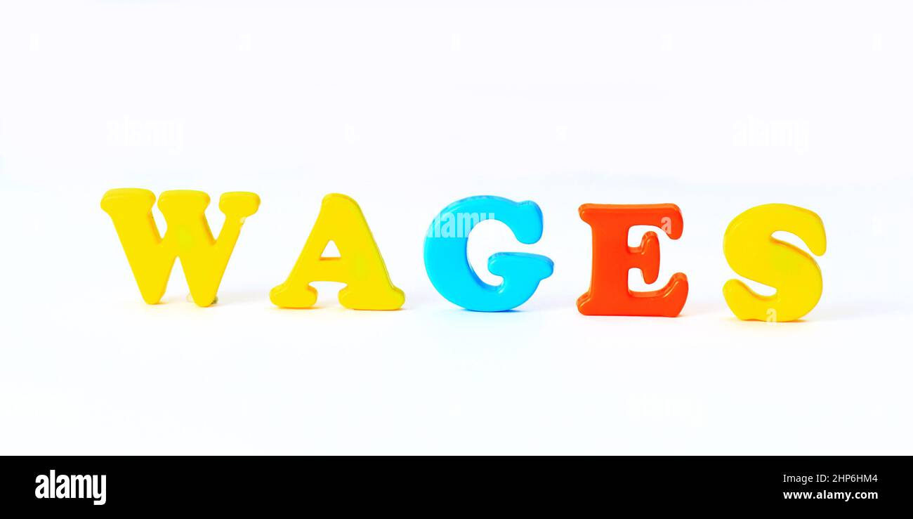 School supplies. The main word Stock Photo - Alamy