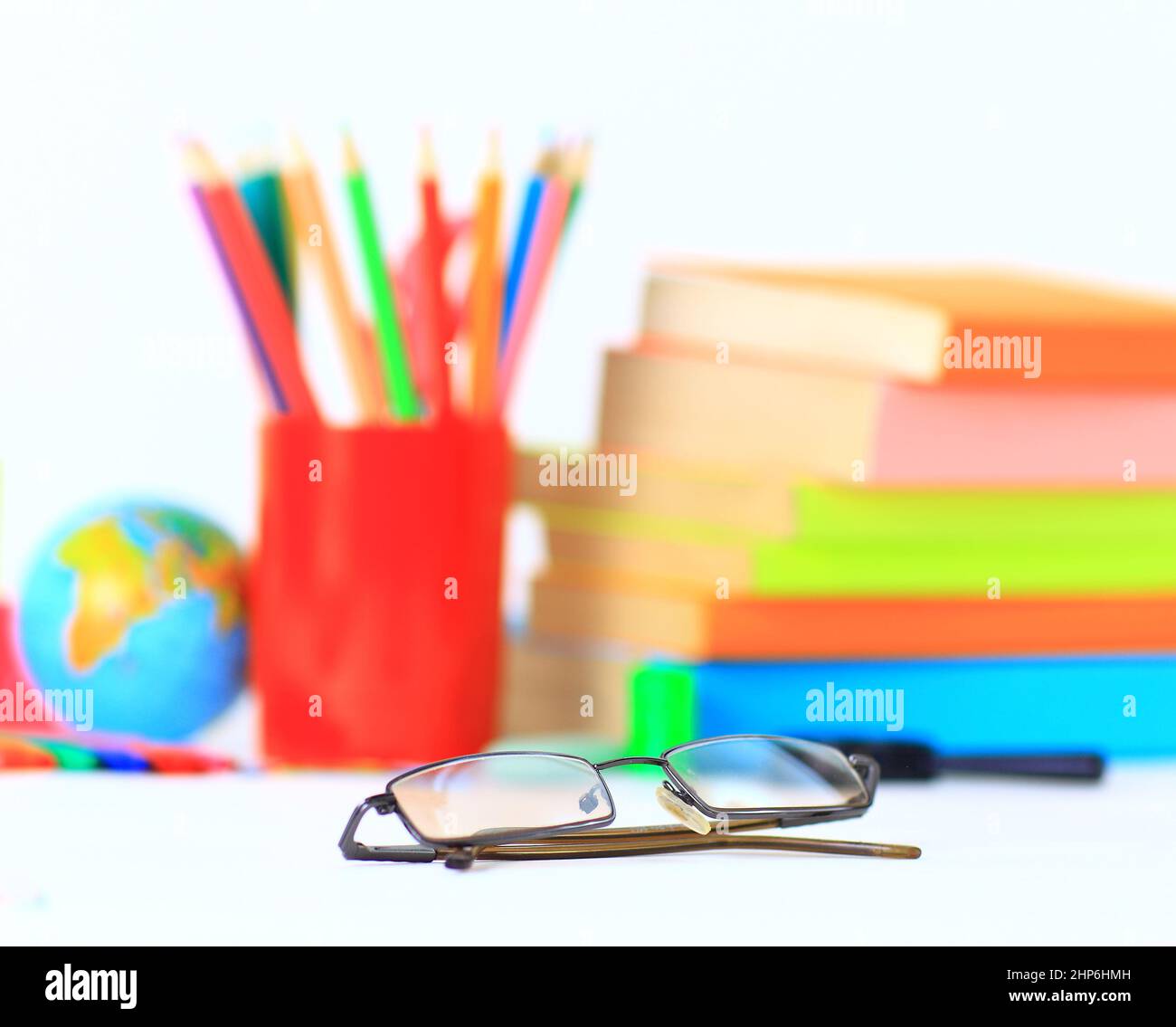 School accessories. Stock Photo