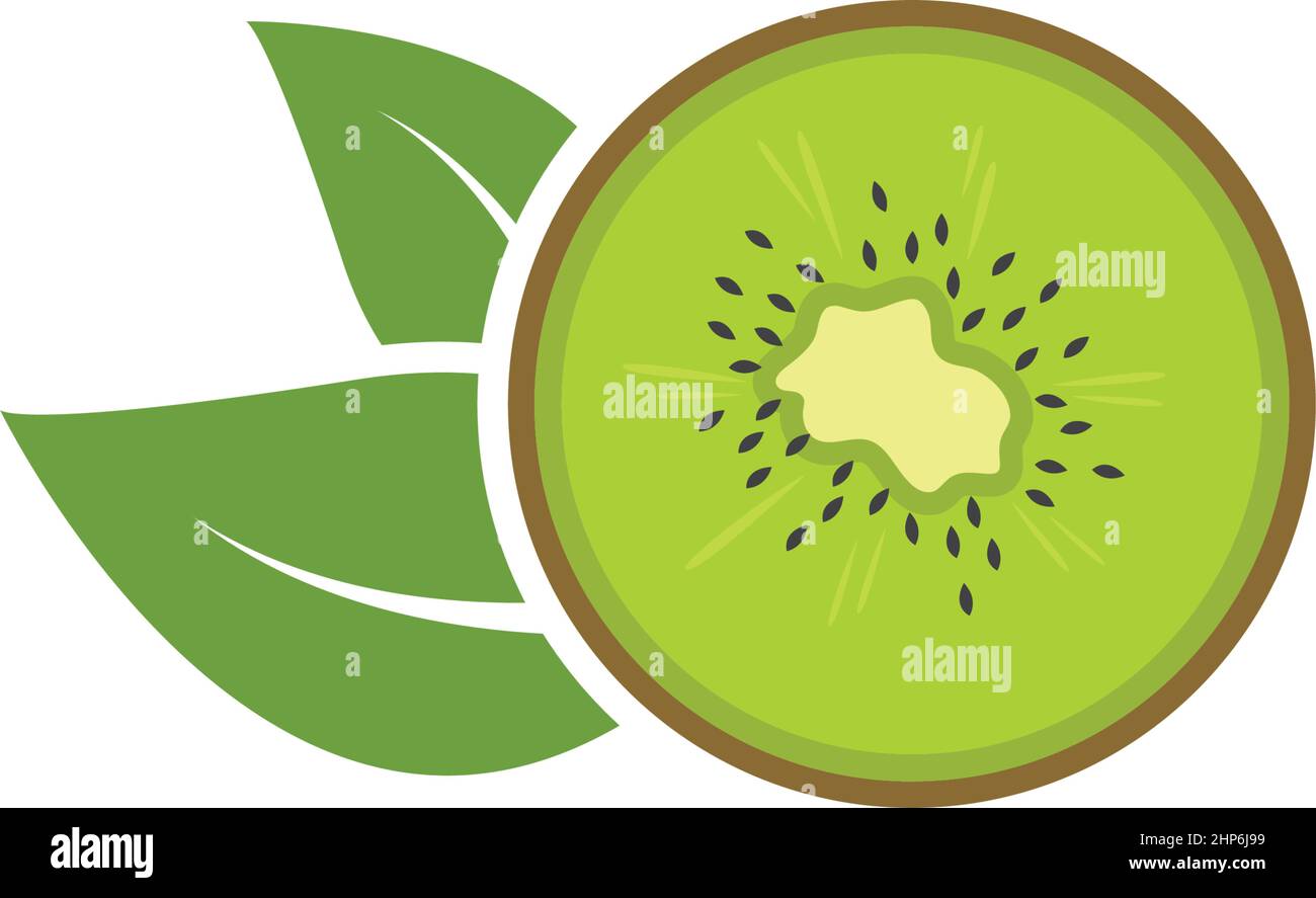 kiwi fruit icon vector illustration design Stock Vector
