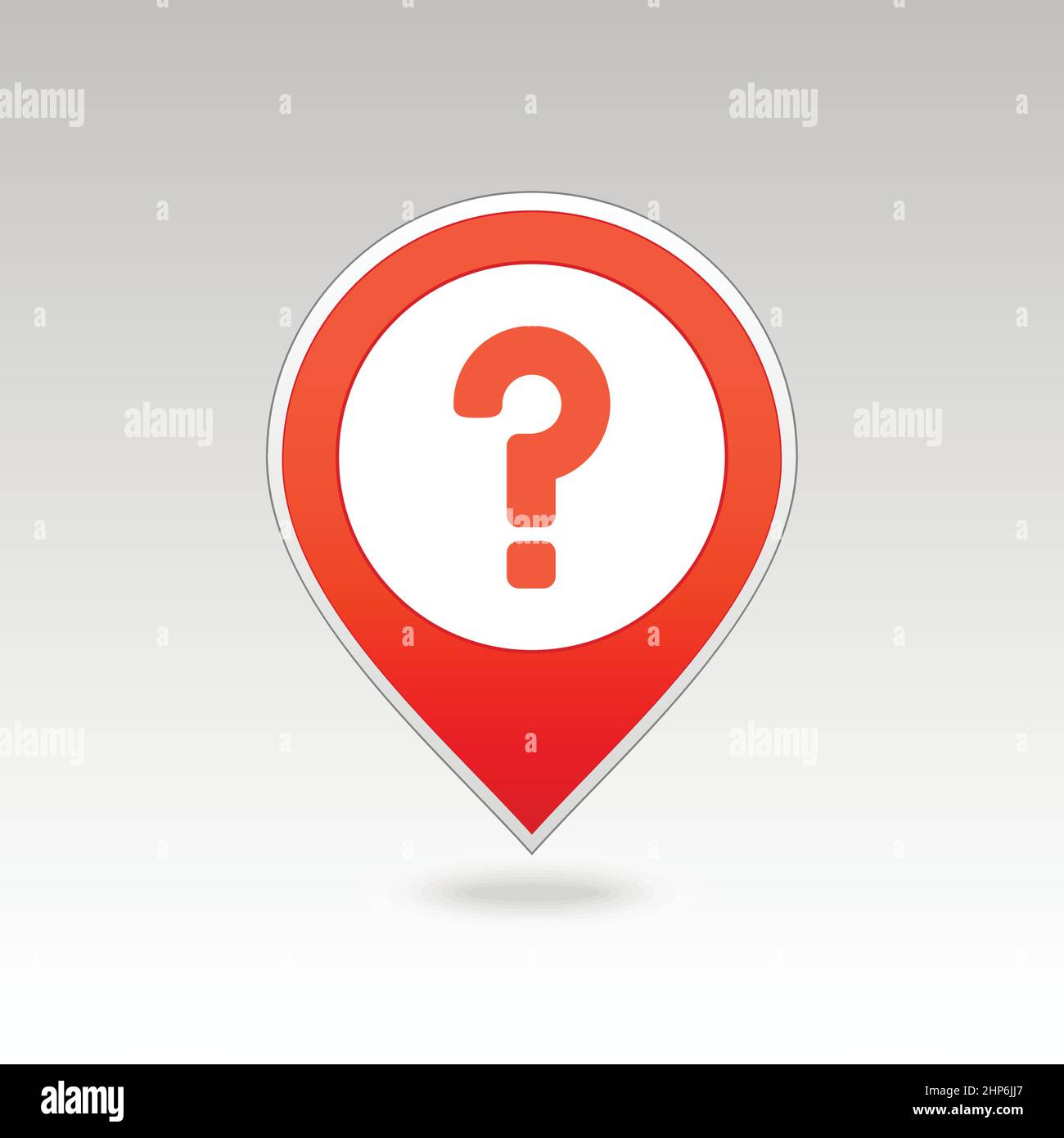 Question mark pin map icon Stock Vector Image & Art Alamy