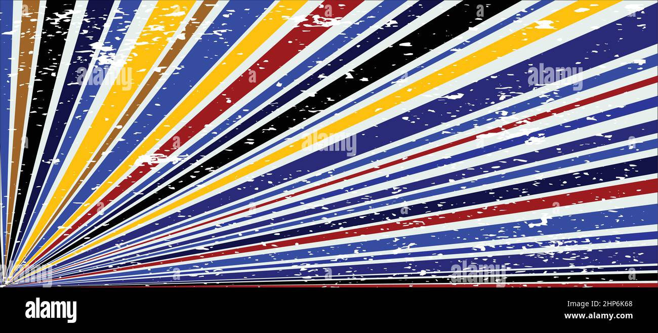 Bright Grunge Rays Background Stock Vector