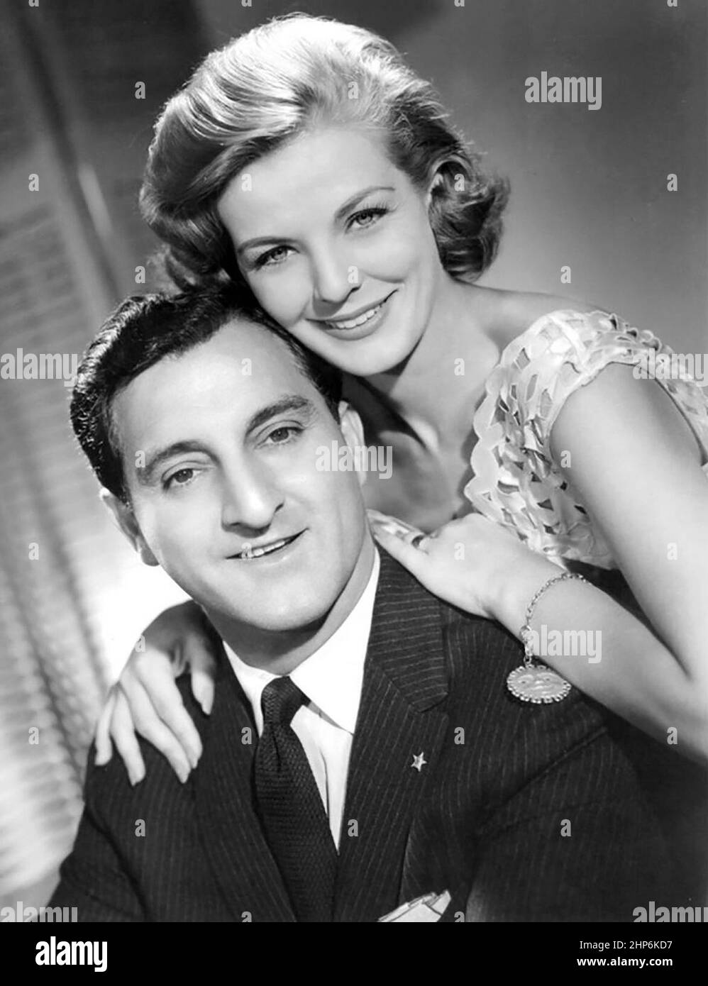 Publicity photo of Danny Thomas and Marjorie Lord from the television