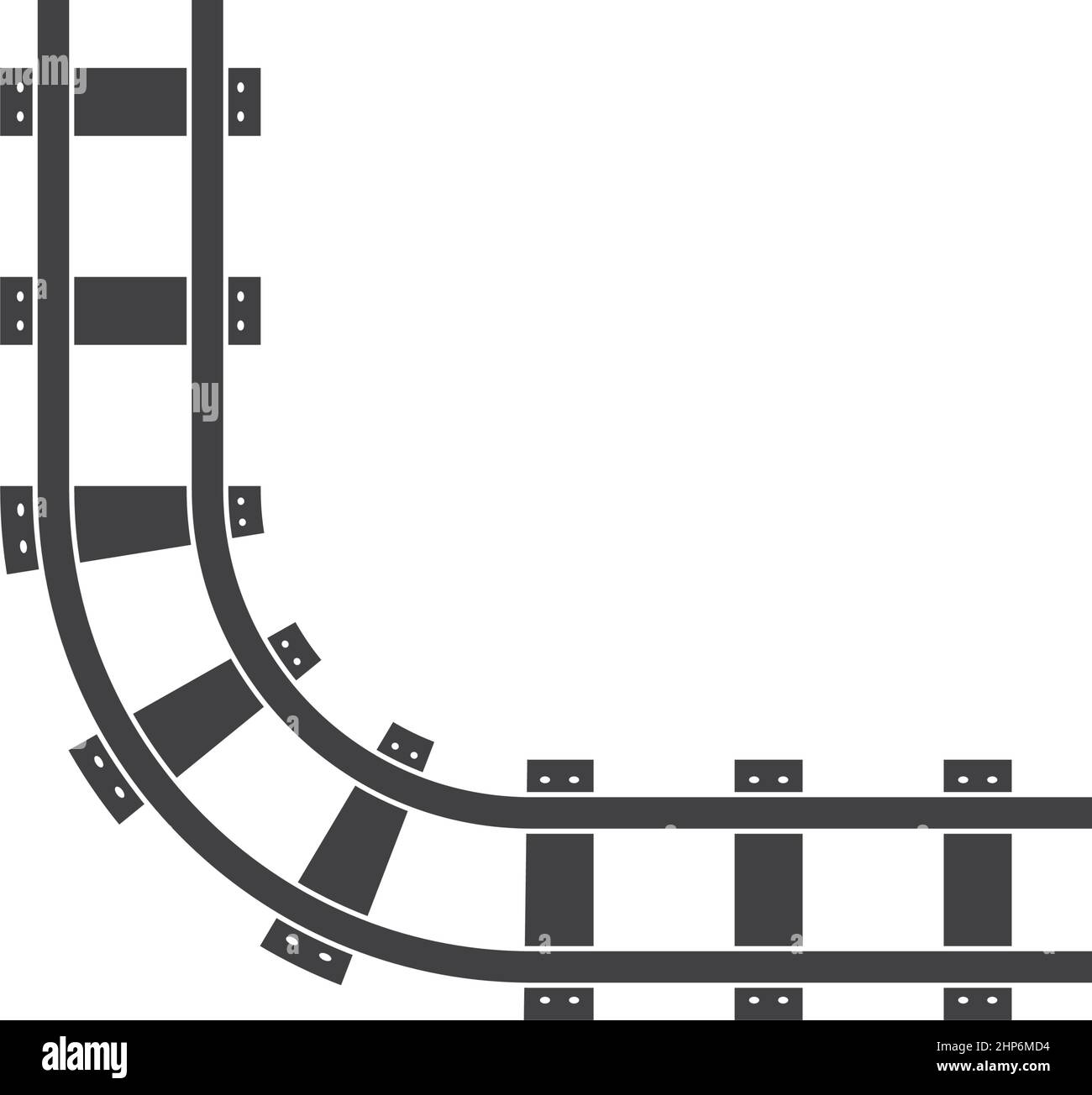 rail way track vector illustration design Stock Vector