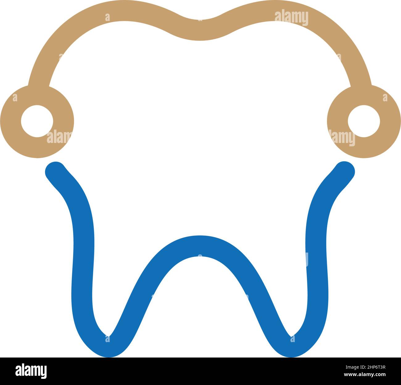 Dental logo Template vector illustration icon Stock Vector