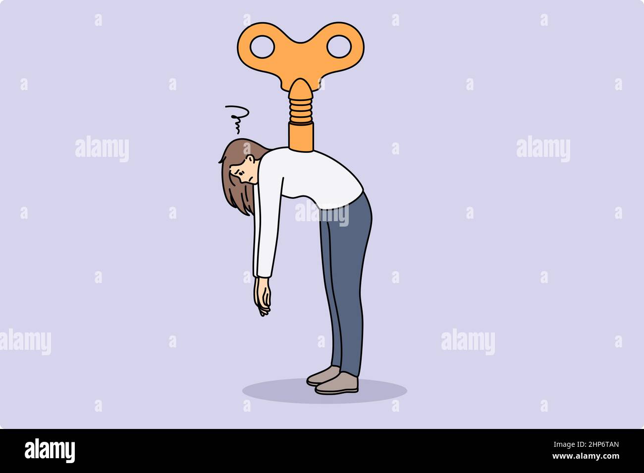 Control manipulation and marionette concept. Stock Vector
