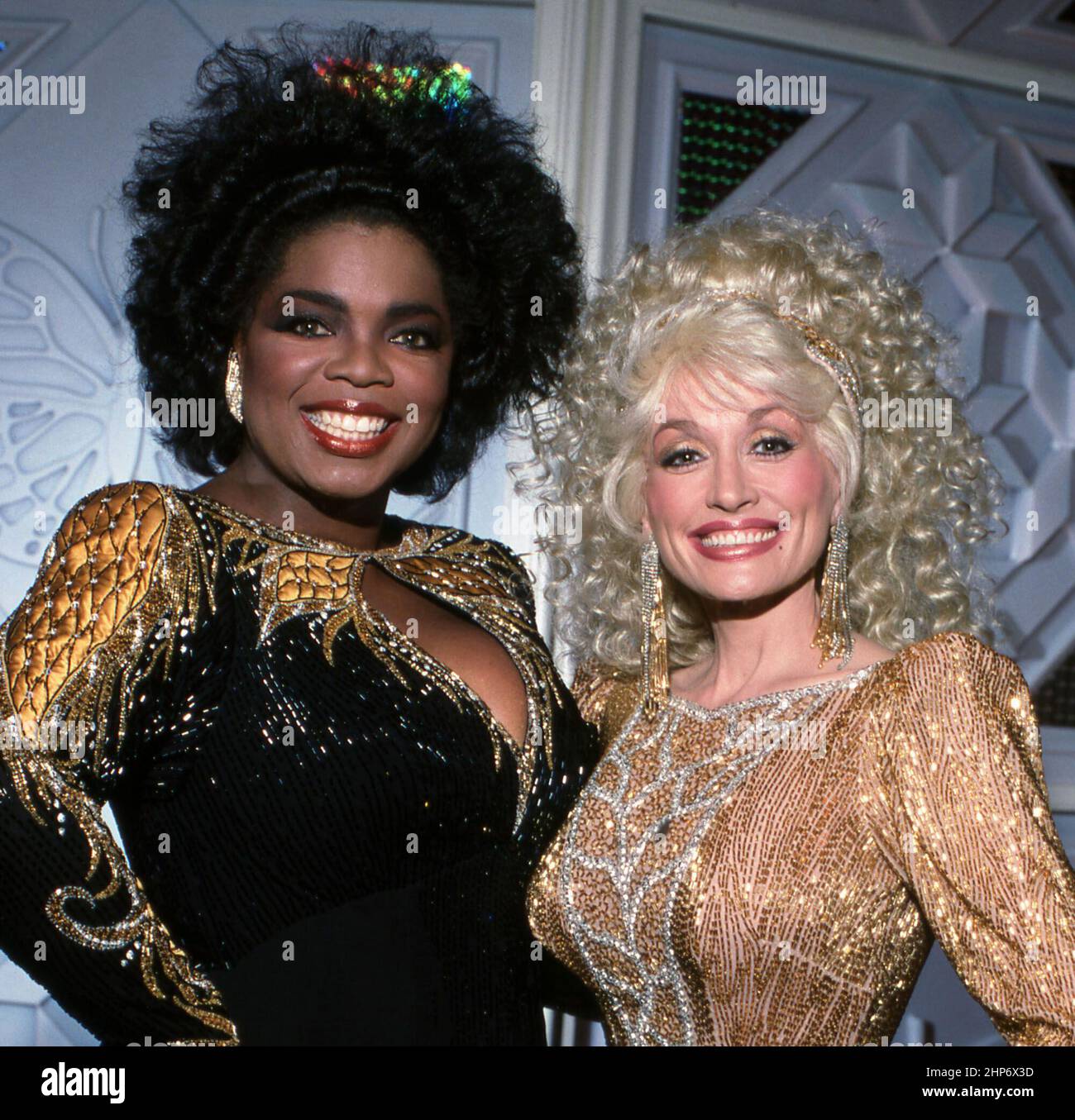 Parton Productions DOLLY PARTON and OPRAH WINFREY in DOLLY (1987), directed by LOUIS J ...