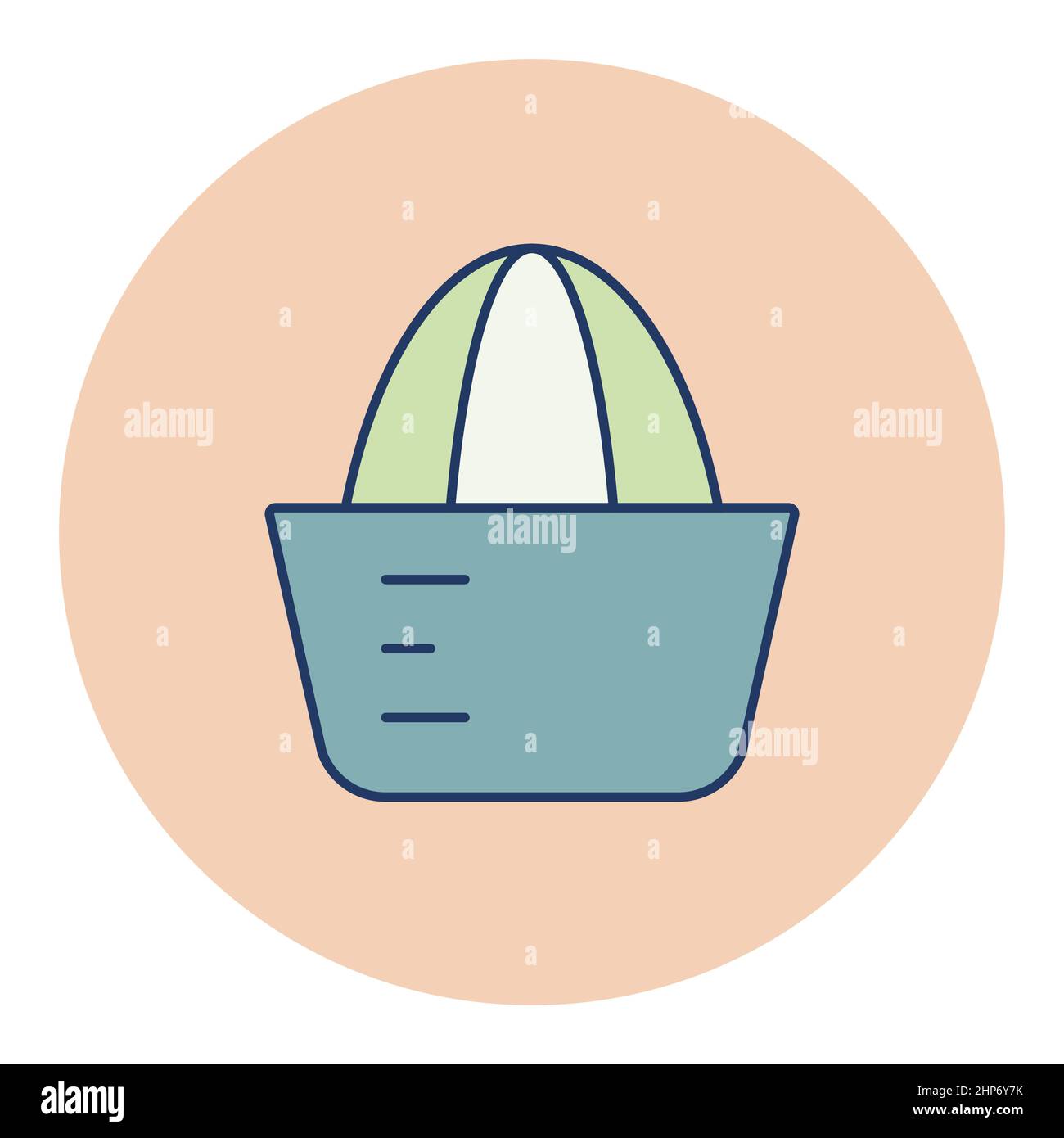 Lemon squeezer vector icon. Kitchen appliance Stock Vector Image & Art