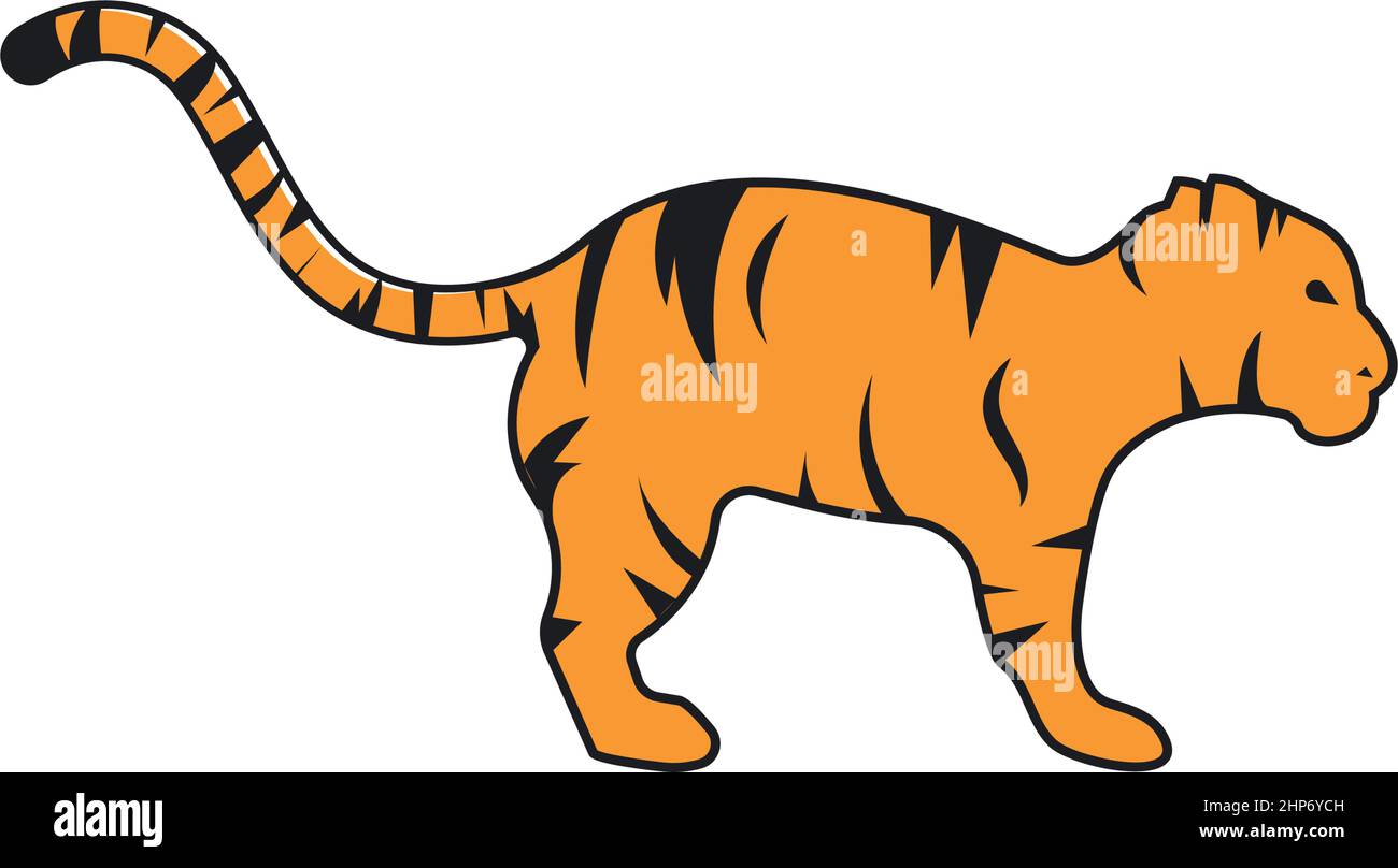tiger baby  icon vector illustration design Stock Vector