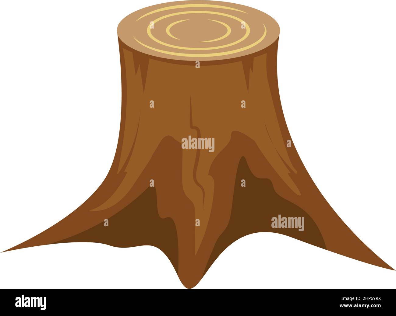 tree stump icon vector illustration design template Stock Vector Image ...