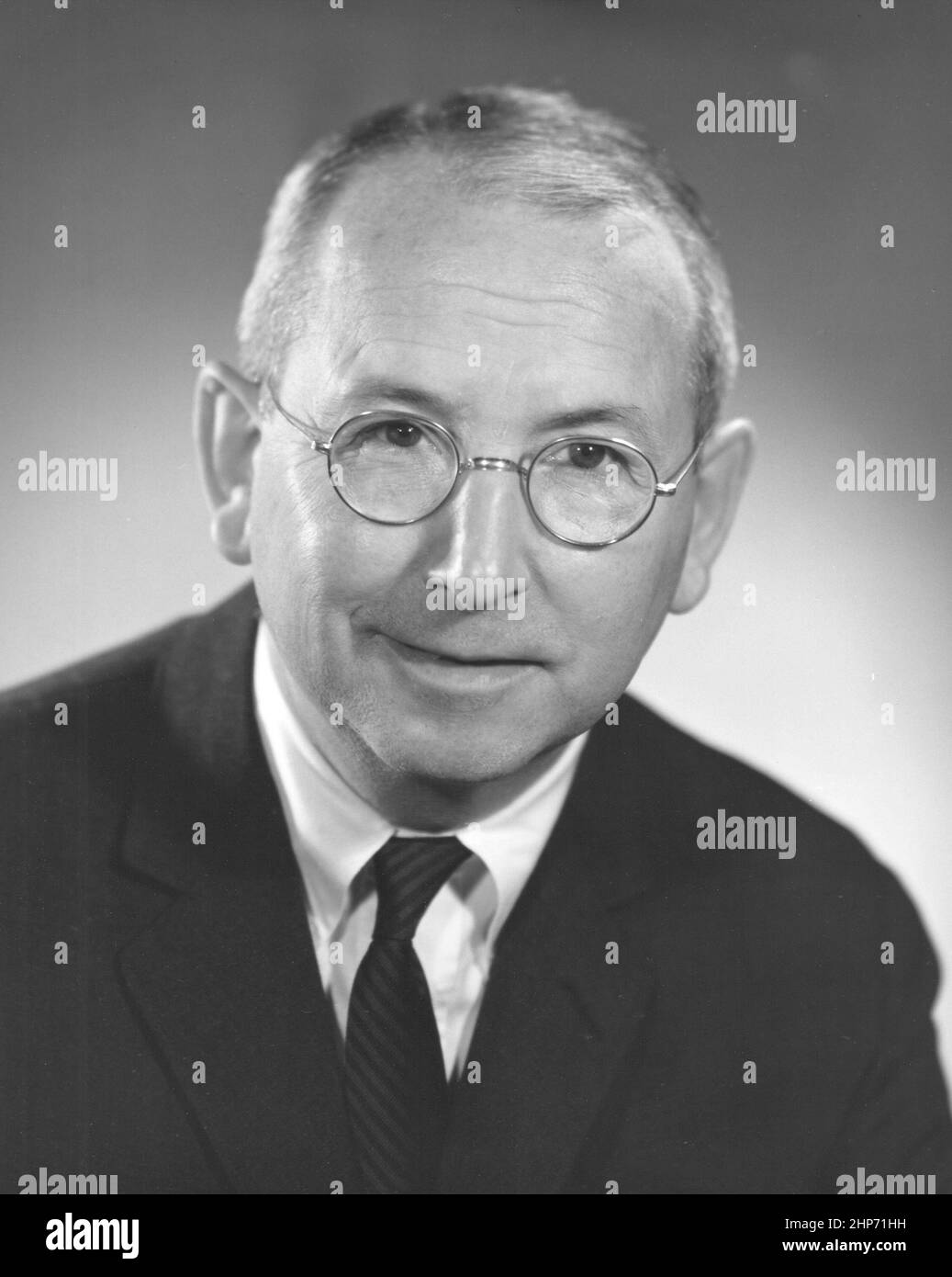 Paul D. MacLean, American physician and neuroscientist Stock Photo