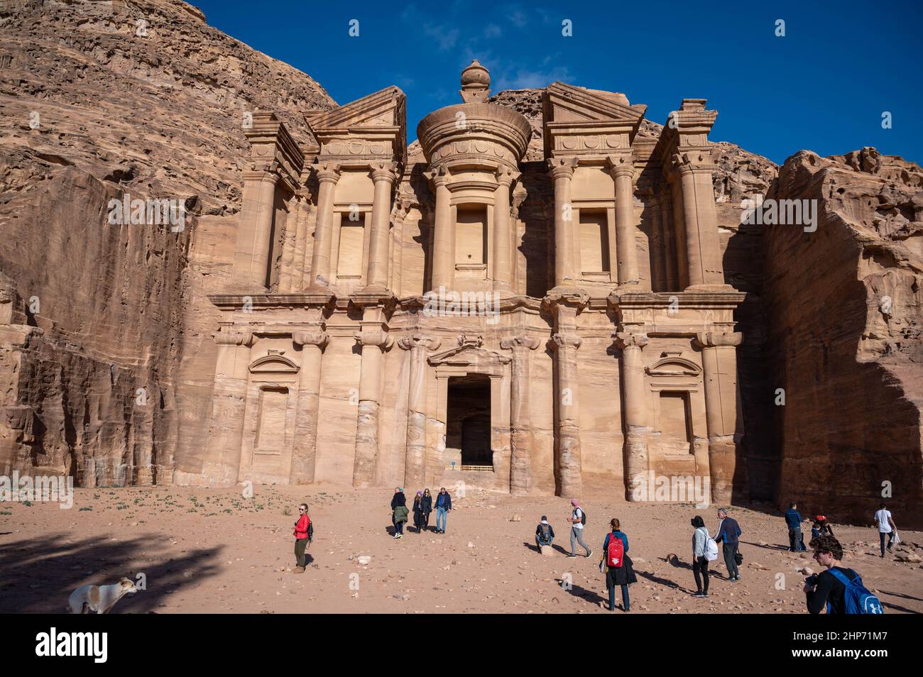 The Monastery, Petra, Jordan Stock Photo