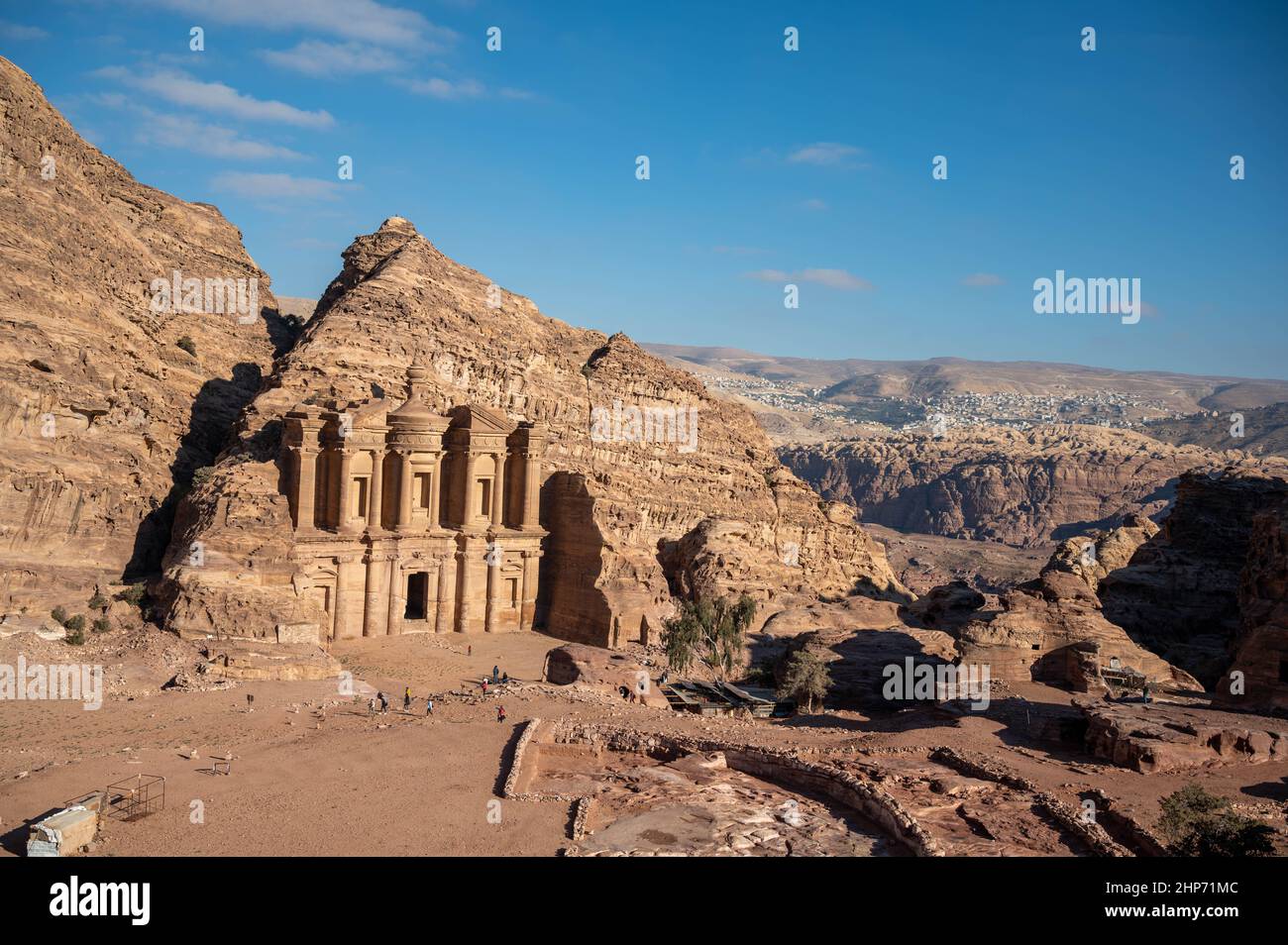 The Monastery, Petra, Jordan Stock Photo