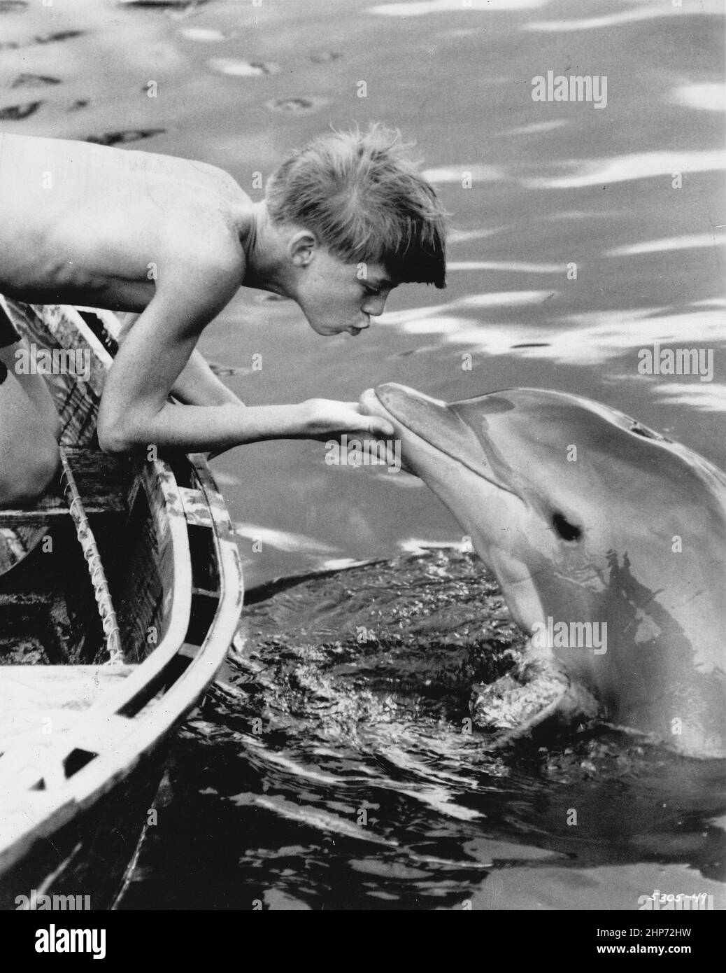 Publicity Photo Of Teen Actor Luke Halpin As Sandy Ricks With One Of 