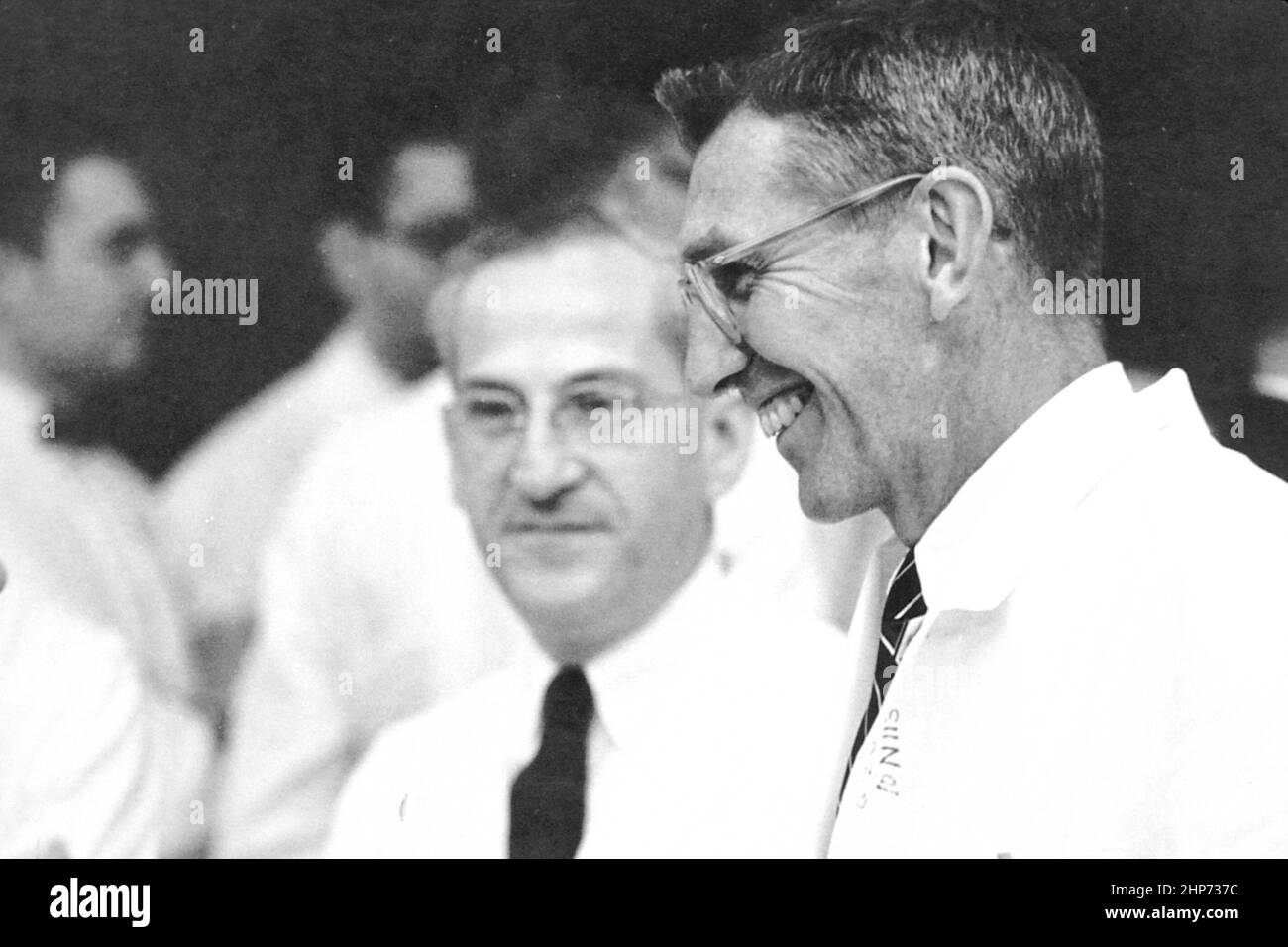 Roy Hertz (l) and Gordon Zubrod (r). Roy Hertz discovered that ...