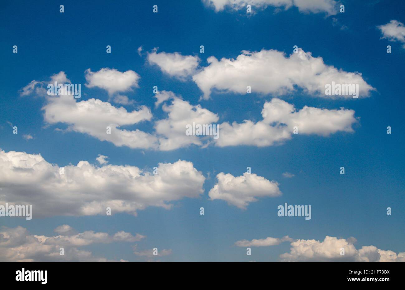 Beautiful blue sky and clouds natural background landscape Stock Photo ...