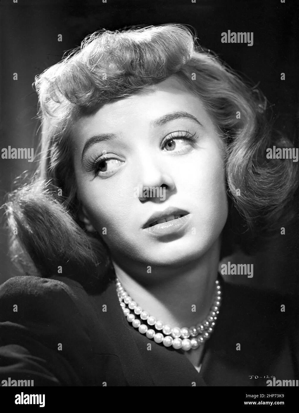 Depicted person:  Actress Jeff Donnell (1921-1988) circa 1940s Stock Photo
